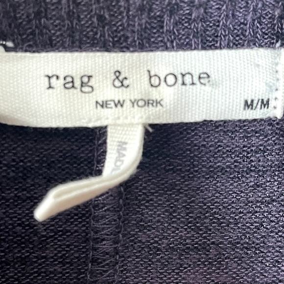 RAG & BONE NEW YORK HIGH NECK LONG SLEEVE TOP SIZE M - Picture 7 of 8